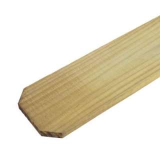 In. x 6 In. x 8 Ft. Dog Ear Pressure Treated Picket 102582 at The 