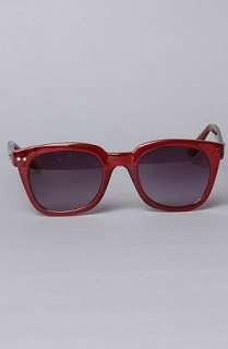Sunscape Eyewear The Johnny Sunglasses in Red Smoke Lenses  Karmaloop 