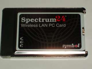 WIFI WIRELESS PCMCIA SYMBOL SPECTRUM 24 LA 2400 5AZL 01  