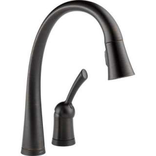 Delta Pilar Single Handle Pull DownSprayer Kitchen Faucet with Touch2O 