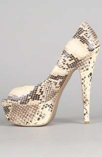 Zigi Shoes The Penelope Shoe in Natural Snake  Karmaloop   Global 