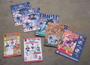 DALLAS COWBOYS PLAYERS FOLDERS AND COLORING BOOKS  