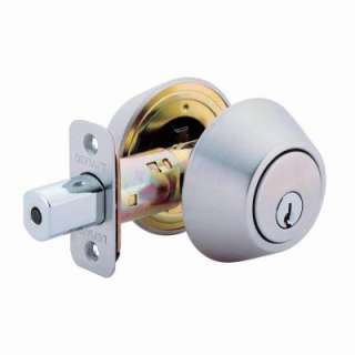 Defiant Stainless Steel Double Cylinder Deadbolt DL62 at The Home 