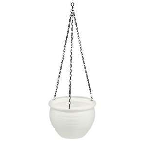 Emsa 867261200 Hängeampel 26 cm ø weiß SIENA  Garten