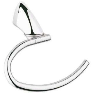 GROHE Chiara Towel Ring/Toilet Paper Holder in Chrome (40327000) from 