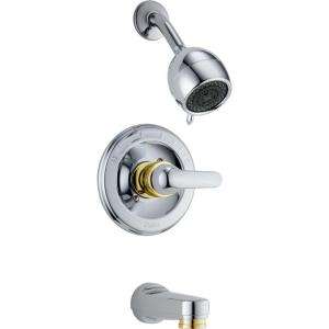 Delta Classic Pressure Balanced Tub/Shower Trim in Chrome and Polished 