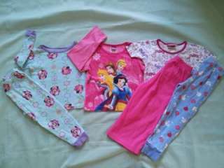 41pcs USED TODDLER GIRLS SIZES 4T SPRING SUMMER CLOTHES OUTFITS LOT 