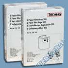 Pack Thomas Papier Filtersäcke 300, Staubsaugerbeut​el