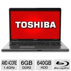 Toshiba Satellite 775D/S7302B Refurbished Notebook PC   AMD Quad Core 