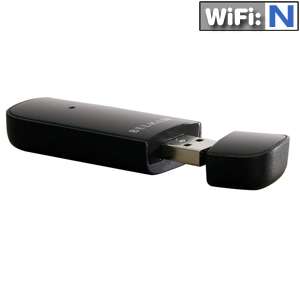 Belkin F5D8053 USB 2.0 Wireless N Adapter   300Mbps, 802.11n at 