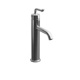   Handle Lavatory Faucet with Smile Design Handle in Polished Chrome