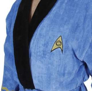 Star Trek Herren Luxus Bademantel Mr. Spock Mantel Robe neu  