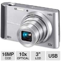 Samsung ST200F Smart Digital Camera   16 MegaPixels, 1/2.3 CCD Sensor 