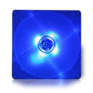 Silenx IXP5414B iXtrema Pro LED Fan   80mm, 14dBA, 32CFM, Blue at 