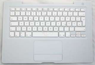 Orig. Apple 13,3 Macbook Tastatur Topcase DE Weiß Neu  