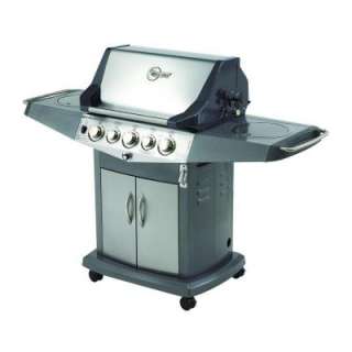Blue Ember Classic 3 Burner Natural Gas Grill with Side Burner and 