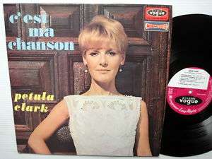 PETULA CLARK cest ma chanson LP Made in FRANCE  