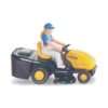 Siku 2540   PKW mit Anhänger & Rasentraktor  Spielzeug