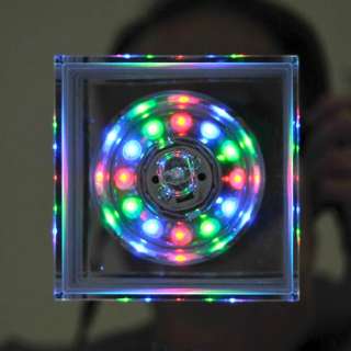 Chrom Glas Deckenleuchte LED Farbwechsler Deckenlampe  