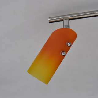 Deckenleuchte Deckenlampe Brioner 2993/032 Glas gelb orange Sparlampen 