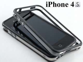 Stück Bumper Tasche Apple iPhone 4 4S Case #BBW + Schutzfolie Cover 