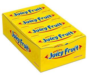Wrigley Juicy Fruit 8 x 15 Streifen Wrigleys Kaugummi  