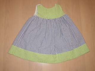Rare Editions Gingham Dress 12 18 months M Baby Girl  