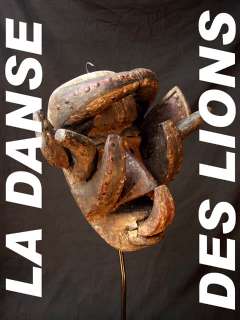 Old Guere mask, African tribal art.  