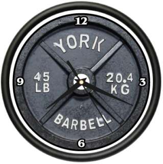 WEIGHTLIFTER Wall Clock gym trainer weight lifter gift  