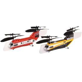 Air Hogs Twin Thunder RC Helicopter   Brand New YELLOW  