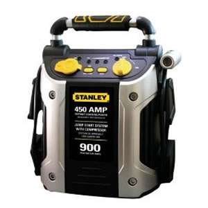 Stanley 450 amp battery jump starter with compressor  J  