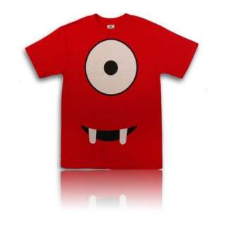 Mens funny Yo Gabba Gabba Muno T  shirt adult red New  
