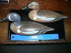 pair of reproduction henry perdew decoy ducks 