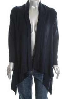 Lauren Ralph Lauren NEW Plus Size Blue Cardigan Silk Sweater Sale 1X 