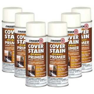   oz. Flat White Primer Sealer Spray (6 Pack) 182418 