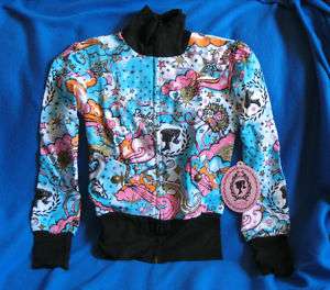 BARBIE PATRICIA FIELD LUXE ZIP JACKET NEW WITH TAGS M  