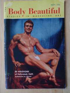 BODY BEAUTIFUL bodybuilding muscle magazine/Premiere issue/ED 