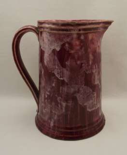 Antique Maw & Co. Broseley Pottery Tankard Pottery Pitcher~England 