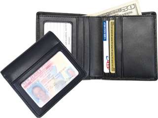 Royce Leather Double ID Bi Fold Wallet 100 6    & Return 