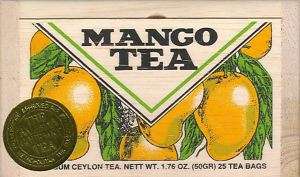 Mango Tea   25 Bags   Decorative Wooden Box  