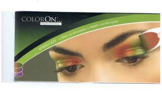 ColorON Instant Press On Eyeshadow *JEWELS KIT* 10 App / 5 pr  