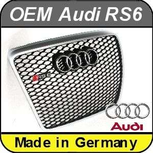 OEM Audi RS6 Grill Race Grille A6 S6 C6 (04 10) ALU  