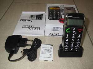 TELME C131 Senioren Handy ohne Vertrag 9005613103002  