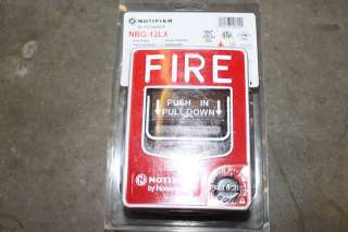   IS FOR ONE NOTIFIER NBG 12LX FIRE ALARM DUAL ACTION PULL STATION NIB