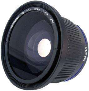 40x Wide Angle Fisheye Lens + Adapter for Nikon P6000  