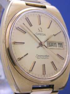   Omega Seamaster Automatic Gold GP Watch  1022 CAL MVMT (54737)  