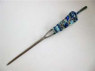 Interesting Group of ANTIQUE Chinese Jewellery ~ Hair Pin & Kingfisher 