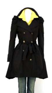 Damen Mantel Damenmantel tailliert, schwarz, verschiedene Größen 