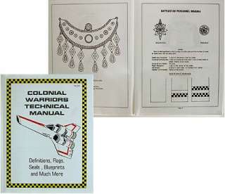 Colonial Warriors Technical Manual Battlestar Galactica  