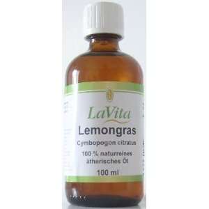 Lavita Lemongras 100ml   100% naturreines ätherisches Öl  